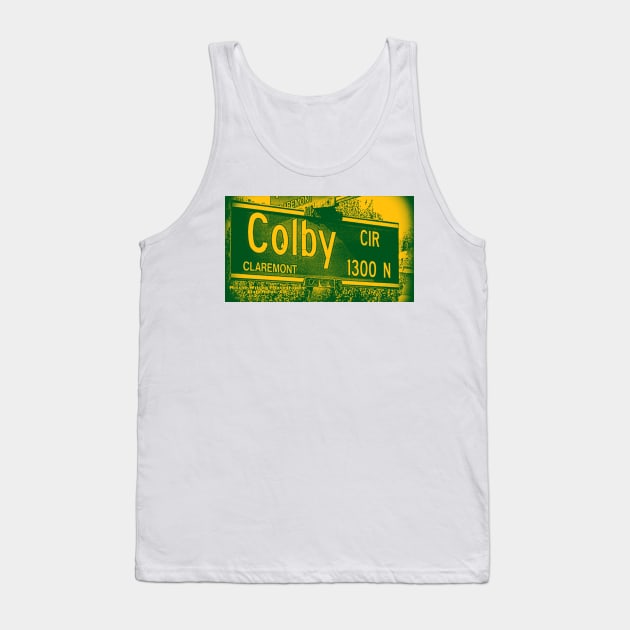 Colby Circle, Claremont, California by Mistah Wilson Tank Top by MistahWilson